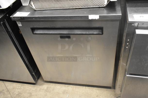 2019 Delfield 406P-STAR2 stainless steel undercounter cooler on casters, 115V, single door, good condition.