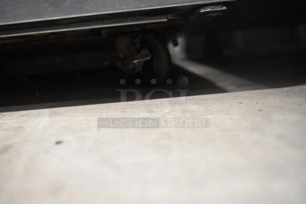 2019 Delfield 406P-STAR2 stainless steel undercounter cooler on casters, 115V, 1 phase, commercial use.