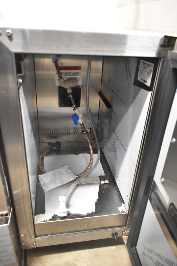 2023 Automatic Bar Controls JT-NITCOM-R Nitro Dispenser. Stainless steel, 115V, 1 phase. Interior piping visible; used condition.