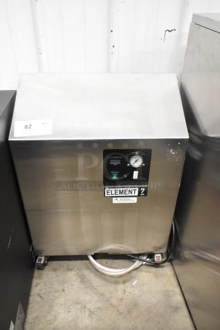 2019 Jun-Air 87R-4MN1-HSBHH Stainless Steel Nitrogen Generator, Element 7, on casters, 120V, 1 Phase, commercial use.