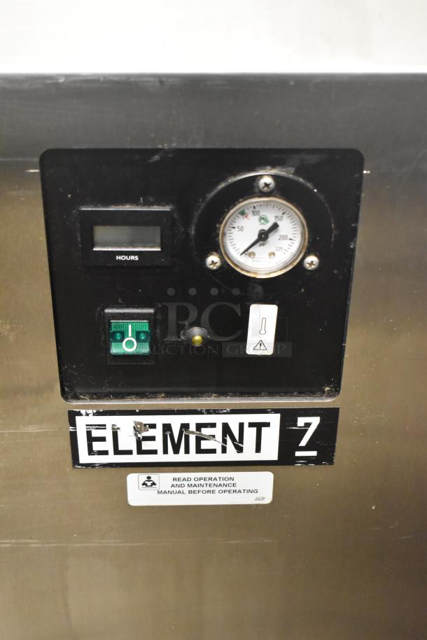 2019 Jun-Air 87R-4MN1-HSBHH Stainless Steel Nitro Brew Nitrogen Generator with gauge and control panel.