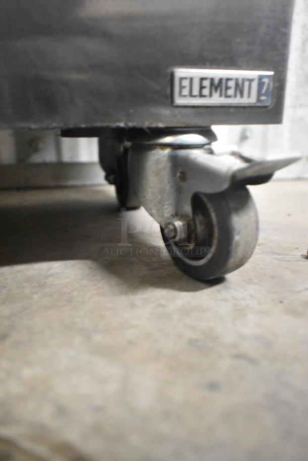 2021 Jun-Air 86R-3MN1-DSBHH Nitro Brew Generator, stainless steel, on commercial casters, Element 7 label visible.