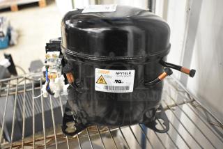 BRAND NEW SCRATCH AND DENT! Cubigel Avantco 178NPY14LR Compressor - R290. 115-127 Volts, 1 Phase. - Item #1223090