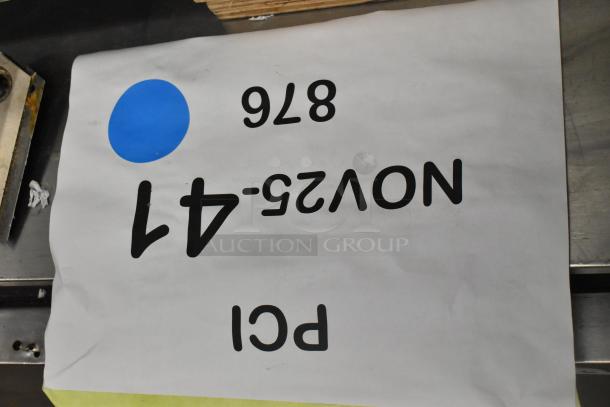 Brand new 2025 Noble Wareforce CG-115 glass washer, stainless steel, carousel type, electric, 115 Volts, 1 Phase.