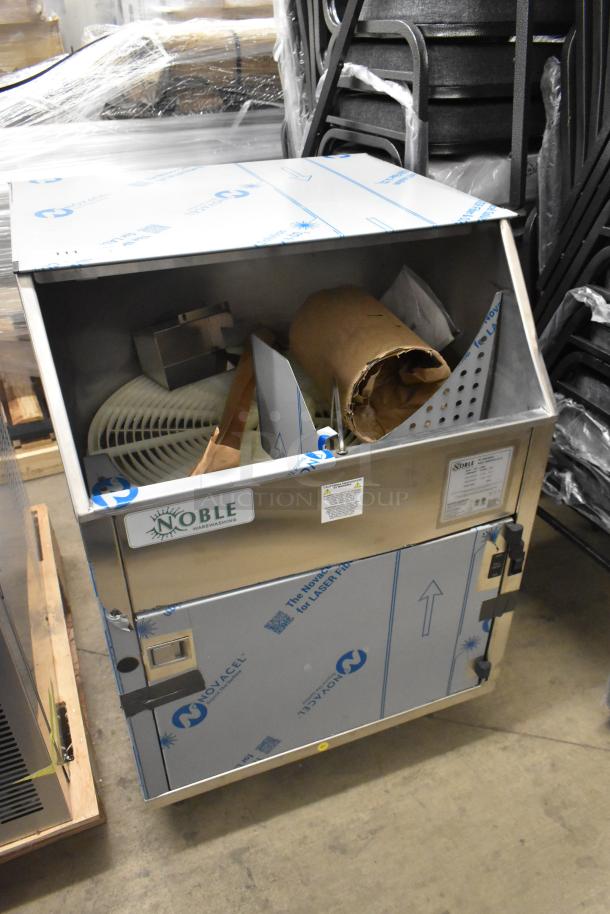 Brand new 2025 Noble Wareforce CG-115 stainless steel underbar glass washer. Features 115V, 1 phase, with scratch and dent.