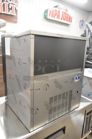BRAND NEW SCRATCH AND DENT! 2025 Manitowoc UNP0300A-161 Stainless Steel Commercial Undercounter Nugget Ice Machine with 50 lb. Bin - 325 lb. 115 Volts, 1 Phase. - Item #1223101