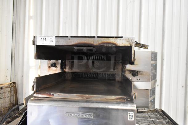 Turbochef HhC2020 stainless steel rapid cook conveyor oven, 208/240V, 3-phase, on casters. Used condition, label "Qty x3".