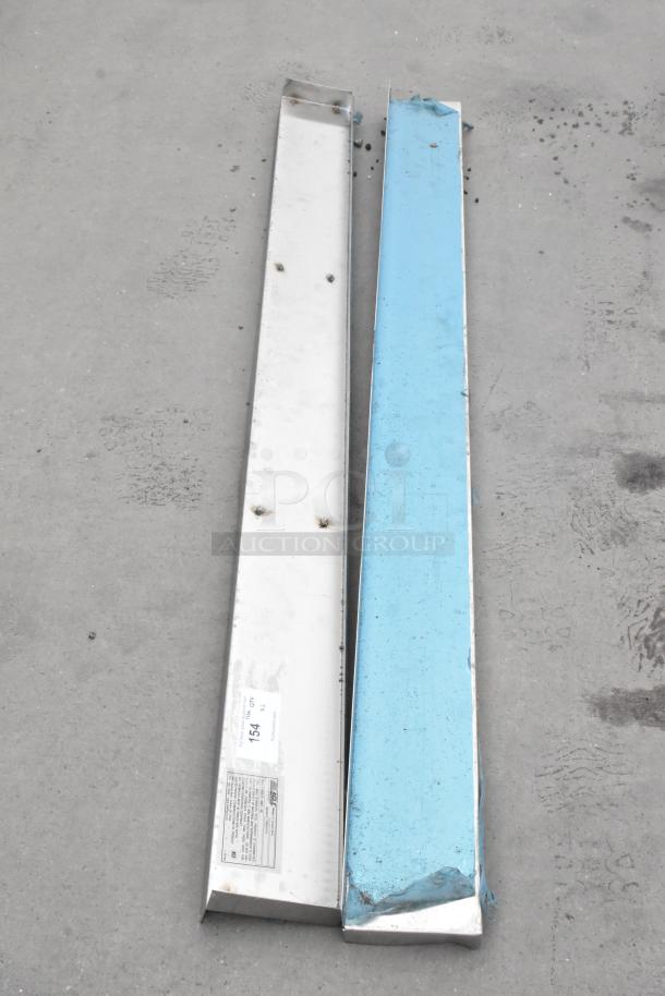 Two Eagle YWS672-0001-00 shelves, one in white, one with protective blue film. Visible label details item specifics.