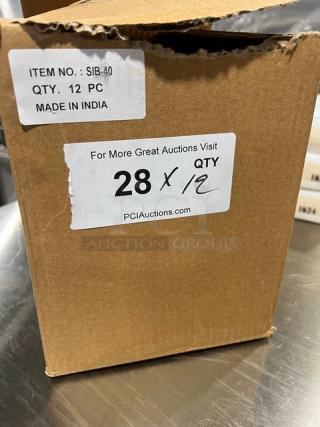 NEW! Adcraft Commercial Stainless Steel 40 Oz. Ice/Relish Bowl! Model: SIB-40! 12X Your Bid! - Item #1224137