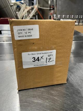 NEW! Adcraft Commercial Stainless Steel 40 Oz. Ice/Relish Bowl! Model: SIB-40! 12X Your Bid! - Item #1224157