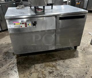 Williams Refrigeration WBC60 undercounter blast chiller, stainless steel, digital display, on casters, electric 208V.