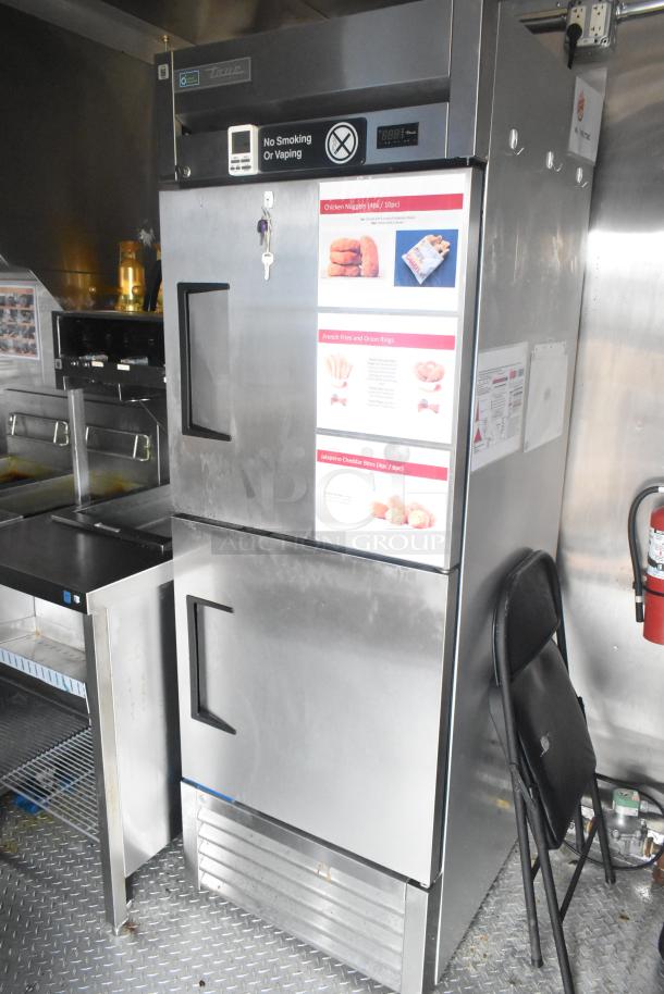 Cruising Kitchens 24' Burger King food trailer with Nieco charbroiler, Frymaster fryer, True coolers, CaptiveAire hood.
