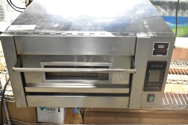 2023 Sud Forni SPINELLO stainless steel pizza oven, single deck, 220V, electric, commercial countertop model, excellent condition.