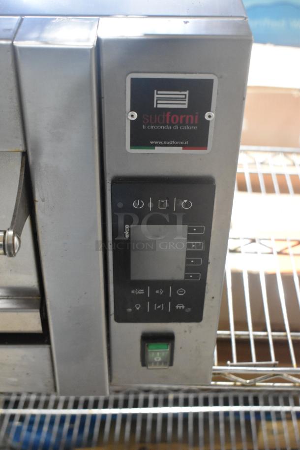 2023 Sud Forni SPINELLO stainless steel commercial pizza oven, electric, 220V, single deck, control panel visible.