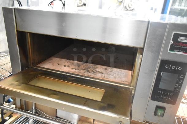 2023 Sud Forni SPINELLO stainless steel countertop pizza oven, electric, single deck, 220 volts, visible control panel.