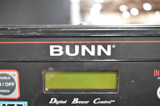 Bunn ITCB-DV iced tea machine, stainless steel, features digital brewer control. 120 volts, 1 phase, poly brew basket included.