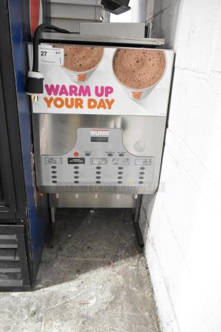 Bunn Stainless Steel Commercial Cappuccino Machine. 120/208-240 Volts. - Item #1223541