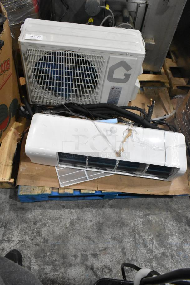 2025 Garvee SAC18-2-S19 Split Type AC Outdoor Unit and SAC18-2-S19-A Indoor Air Curtain, 18,000 BTU, 208/230V, 1 Phase.