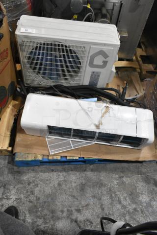 2025 Garvee SAC18-2-S19 Split Type AC Outdoor Unit and SAC18-2-S19-A Indoor Air Curtain, 18,000 BTU, 208/230V, 1 Phase.