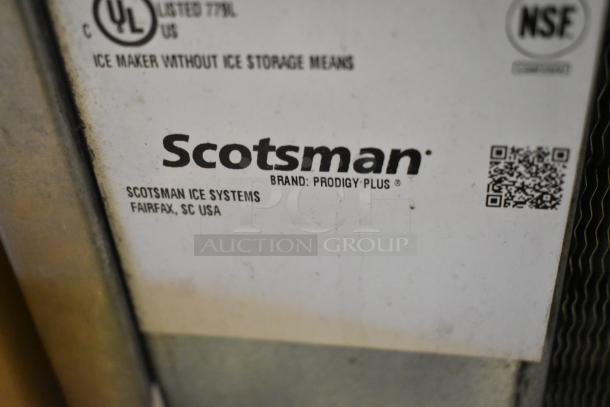 2023 Scotsman FS1222A-32B Stainless Steel Ice Head with "NSF" and "UL" logos, Prodigy Plus brand, 208/230V, 1 Phase.