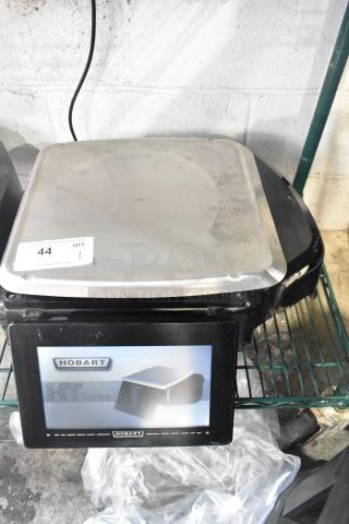 2017 Hobart HTi-LS26 Metal Countertop Scale w/ Label Printer. 120/208-240 Volts, 1 Phase. Tested and Working! - Item #1223558