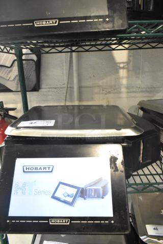 2019 Hobart HTi-LH3 Metal Countertop Scale w/ Label Printer. 120/208-240 Volts, 1 Phase. Tested and Working! - Item #1223561