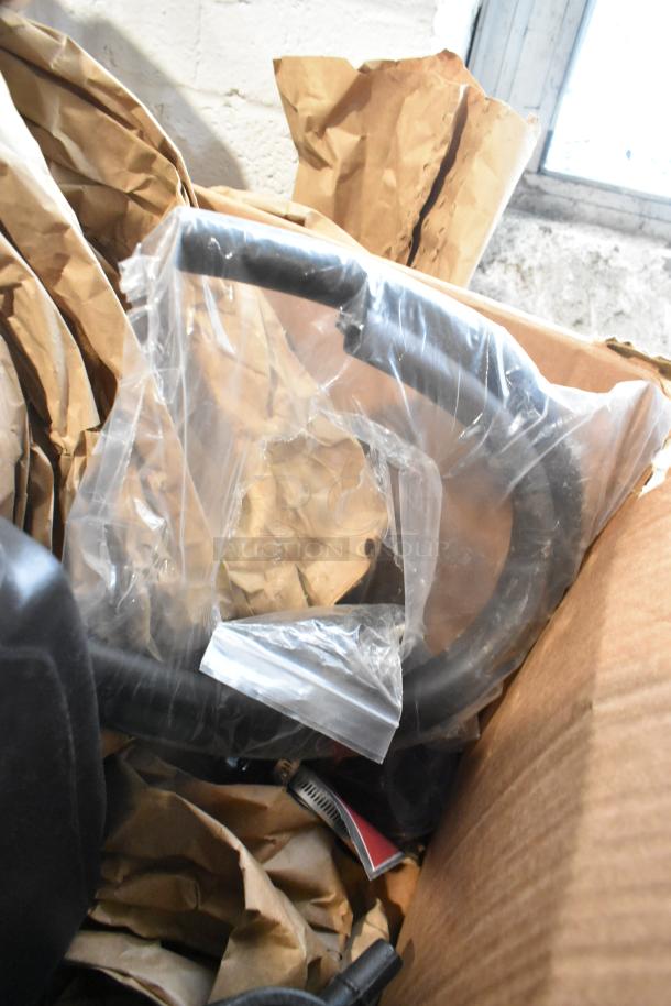 Volant Closed Box Air Intake System in packaging, featuring black tubing and components, appears in new condition.