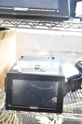 2017 Hobart HTi-7LH26 Metal Countertop Scale w/ Label Printer. Missing Plate. 120/208-240 Volts, 1 Phase. Tested and Does Not Power On - Item #1223570