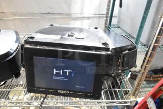 Hobart HTi Metal Countertop Scale w/ Label Printer. Missing Plate. 120/208-240 Volts, 1 Phase. Tested and Working! - Item #1223571