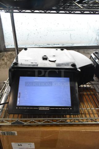 2017 Hobart HTi-7LH26 Metal Countertop Scale w/ Label Printer. Missing Plate. 120/208-240 Volts, 1 Phase. Tested and Working! - Item #1223572