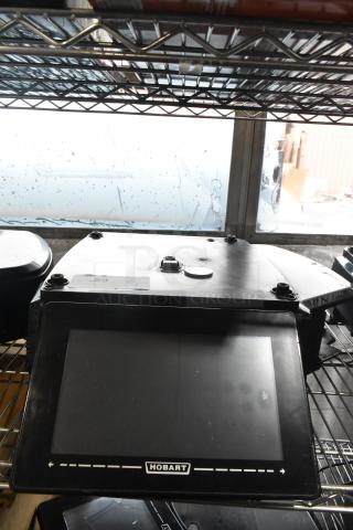 Hobart HTi-LH Metal Countertop Scale w/ Label Printer. Missing Plate. 120/208-240 Volts, 1 Phase. Cannot Test Due To Missing Power Cord - Item #1223573