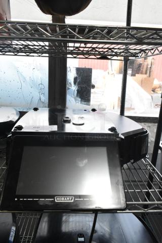 2024 Hobart HTi-7LH4W Metal Countertop Scale w/ Label Printer. Missing Plate. 120/208-240 Volts, 1 Phase. Tested and Does Not Power On - Item #1223574