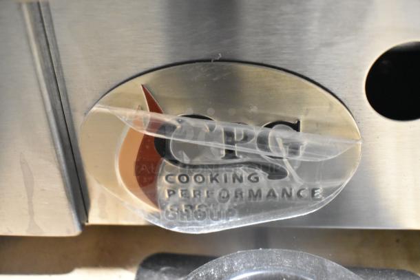 Stainless Steel Cooking Performance Group Salamander Broiler, 36" Natural Gas, 36,000 BTU, model 351S36SBN, brand new with tags.