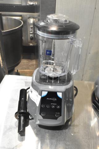 Brand new AvaMix 928BL2K64 2 hp commercial blender, keypad control, 48 oz. Tritan™ container, 120 volts, slight dents.