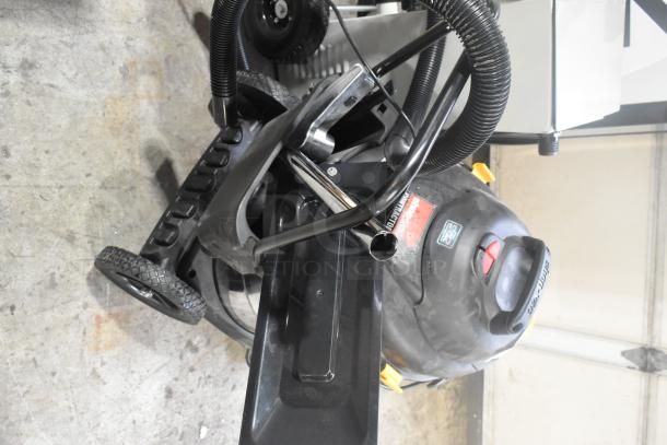 BRAND NEW Shop Vac 92L-C650 Wet/Dry Vacuum Cleaner, 120V, 1 Phase, minor scratches and dents visible, labeled "SHOP VAC."