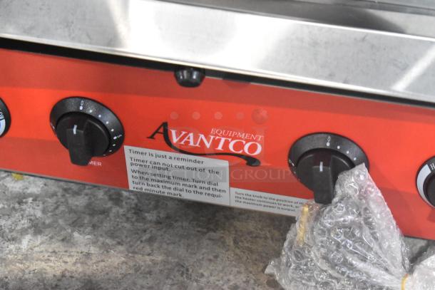 Brand new 2023 Avantco 177SAL23M stainless steel 23" commercial countertop salamander. Electric 208/240V, 1 phase.