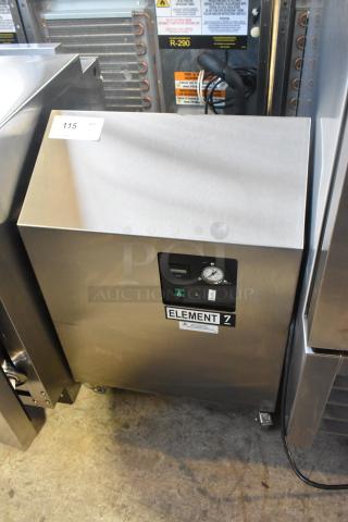 2019 Jun-Air 87R-4MN1-HSBHH stainless steel Nitro Brew nitrogen generator, on casters, 120V, 1 phase, Element 7 label.