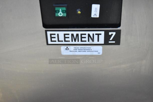 2019 Jun-Air 87R-4MN1-HSBHH Nitro Brew Nitrogen Generator, stainless steel, Element 7 label, on commercial casters.