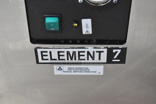 2018 Jun-Air 87R-4MN1-HSBHH Nitro Brew Nitrogen Generator; stainless steel, commercial casters, 120V, Element 7 label.