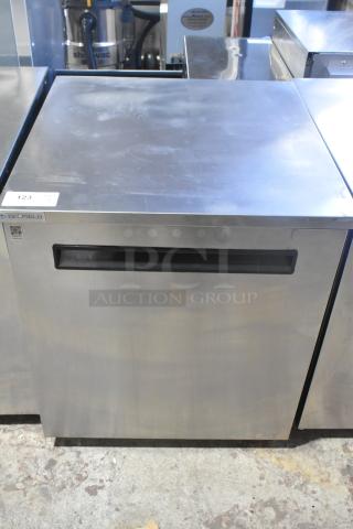 2020 Delfield 406P-STAR2 Stainless Steel Commercial Single Door Undercounter Cooler on Commercial Casters. 115 Volts, 1 Phase. Tested and Working! - Item #1223994