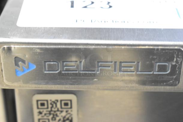 2020 Delfield 406P-STAR2 single door undercounter cooler, stainless steel, commercial casters, 115V, 1-phase.