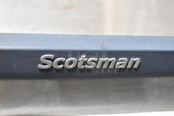 2017 Scotsman C1030MA-32D stainless steel ice head, shown with "Scotsman" logo, for commercial use, 208/230V, 1 phase.