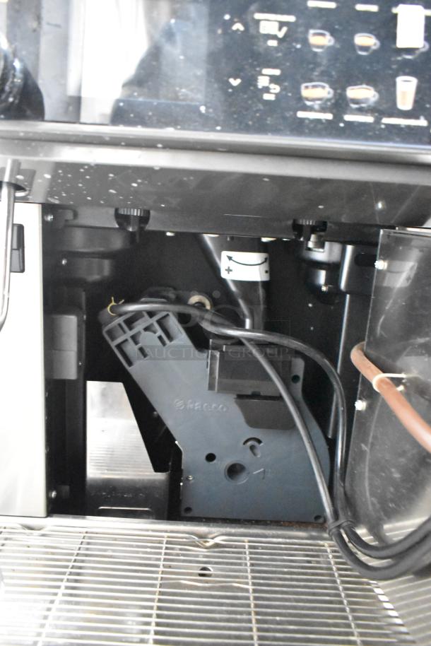 Brand new Gaggia 21ACONCETTO Concetto Evo Duo espresso machine, 208V, scratch and dent condition, detailed close-up.