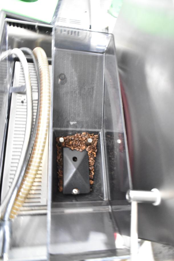 BRAND NEW Gaggia 21ACONCETTO Concetto Evo Duo Super Automatic Espresso Machine, visible coffee bean compartment. 208 Volts.