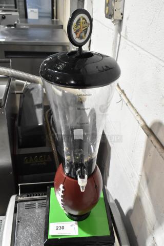 Brand new Beer Tubes FTB-ST-STAP 128 oz. Super Tube Football Beer Tower, scratch and dent condition, clear tube with markings.