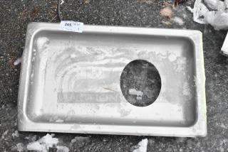 BRAND NEW SCRATCH AND DENT! Stainless Steel Meat Grinder Tray. - Item #1224214