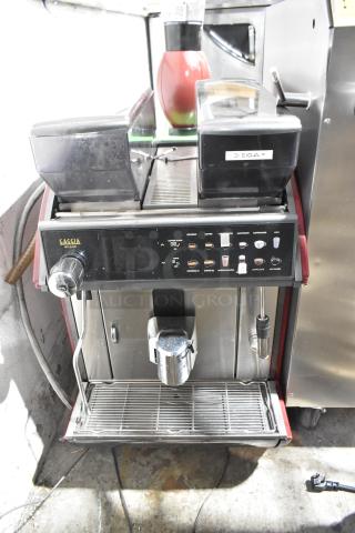 Gaggia Concetto Evo Duo Super Automatic Espresso Machine, model 21ACONCETTO. Scratch and dent; 208 volts.