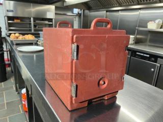 Cambro Camcarrier Ultra Pan food carrier, excellent condition, like new, insulated, model Camcarrier, for auction.