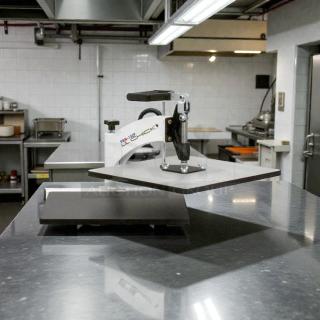 Great Condition - DoughXpress TXM-15CP Manual Little Chick Meat Press - Tested and Working! - Item #1223828