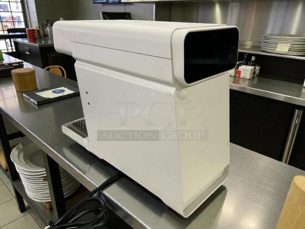 Marco MilkPal Automatic Milk Dispenser, model MilkPal. Tested, working condition, white exterior, power cable visible.